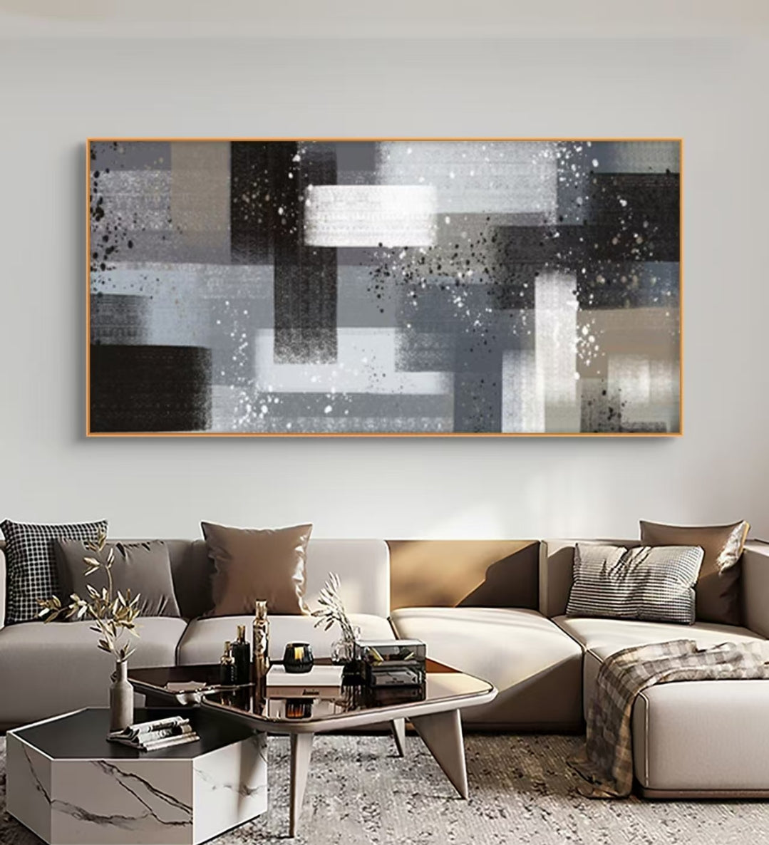 Onlookers Art | Oil Painting | Valentina Abstract Oil Painting