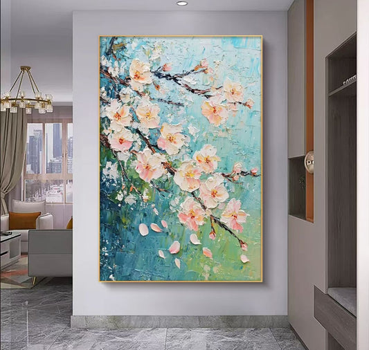 Onlookers Art | Oil Painting | Elegance in Bloom Oil Painting