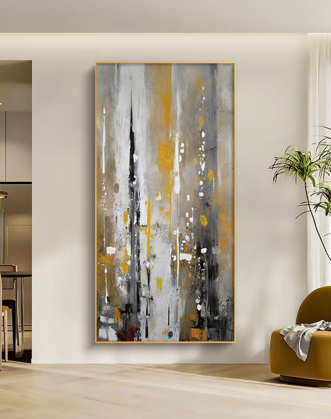 Onlookers Art | Oil Painting | Miyu Abstract Oil Painting