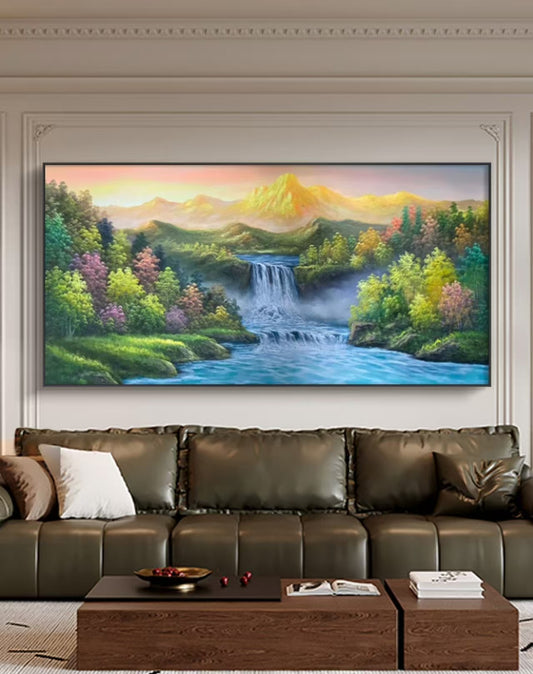 Onlookers Art | Oil Painting | Flowing Meadows Oil Painting