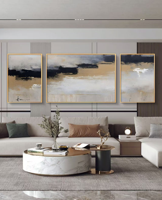 Onlookers Art | Oil Painting | Sho Abstract Oil Painting