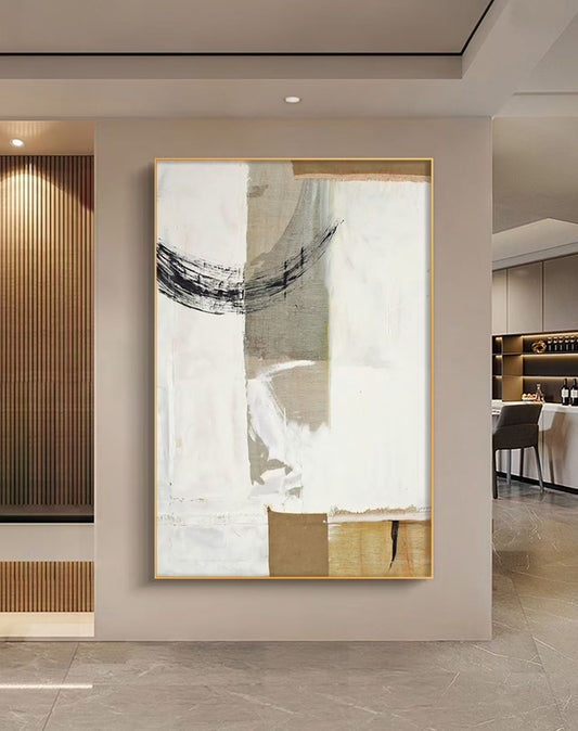 Onlookers Art | Oil Painting | Lolawa Abstract Oil Painting