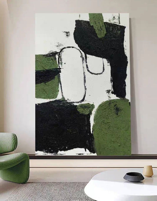 Onlookers Art | Oil Painting | ArDenA Abstract Oil Painting