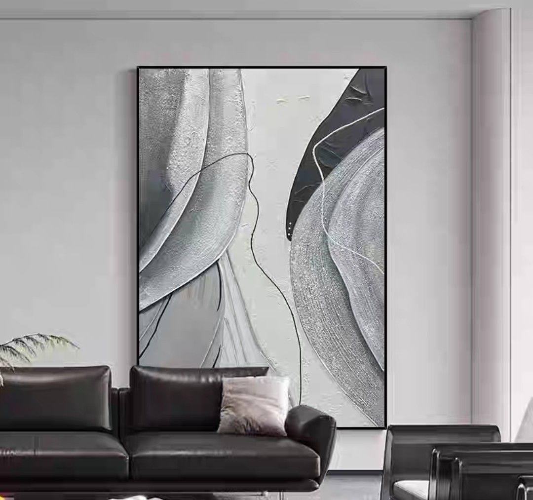 Onlookers Art | Oil Painting | AriaNell Abstract Oil Painting