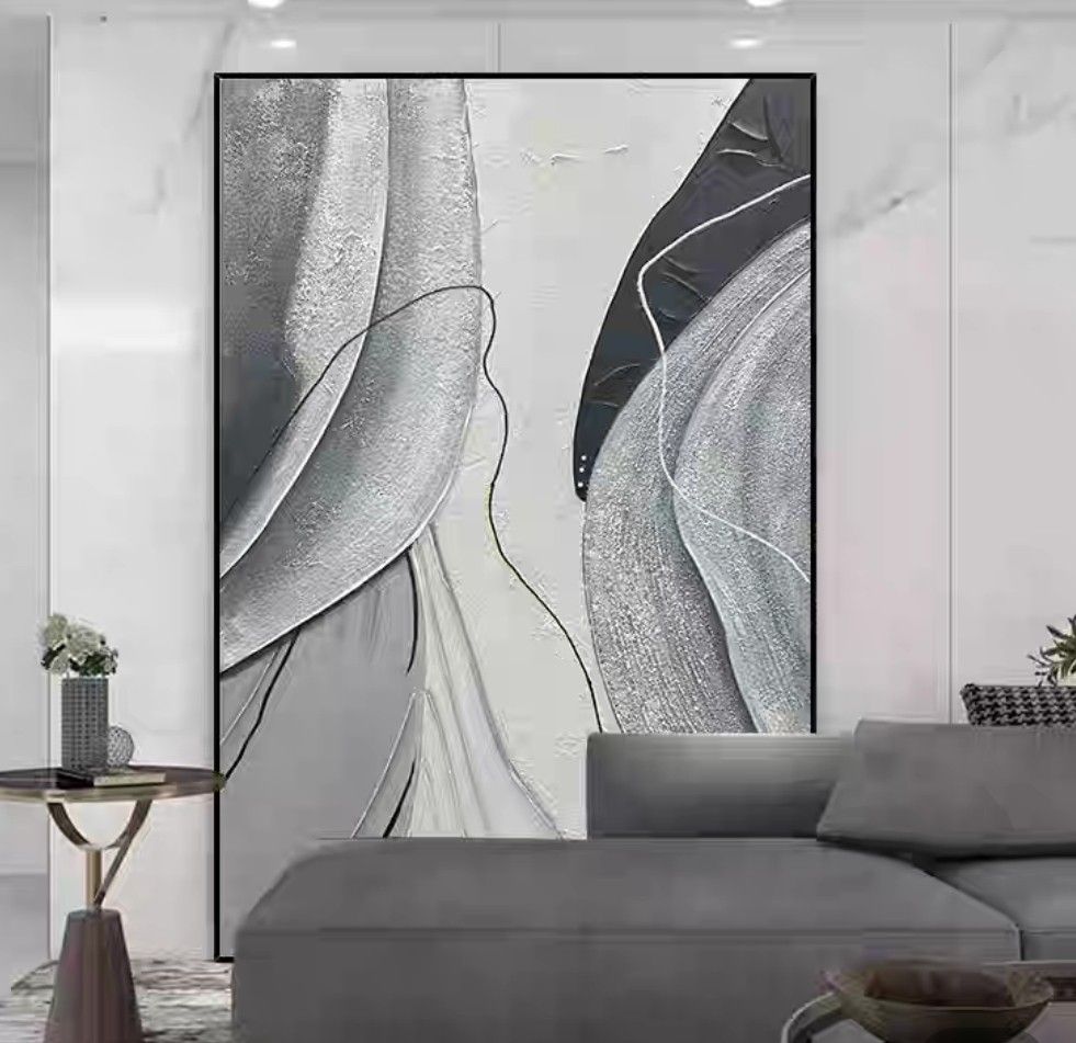 Onlookers Art | Oil Painting | AriaNell Abstract Oil Painting