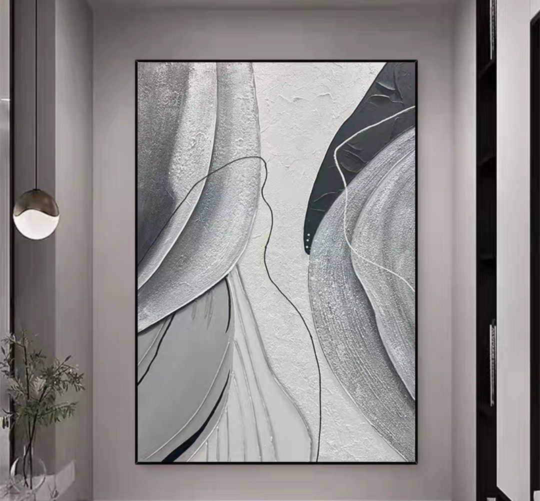 Onlookers Art | Oil Painting | AriaNell Abstract Oil Painting