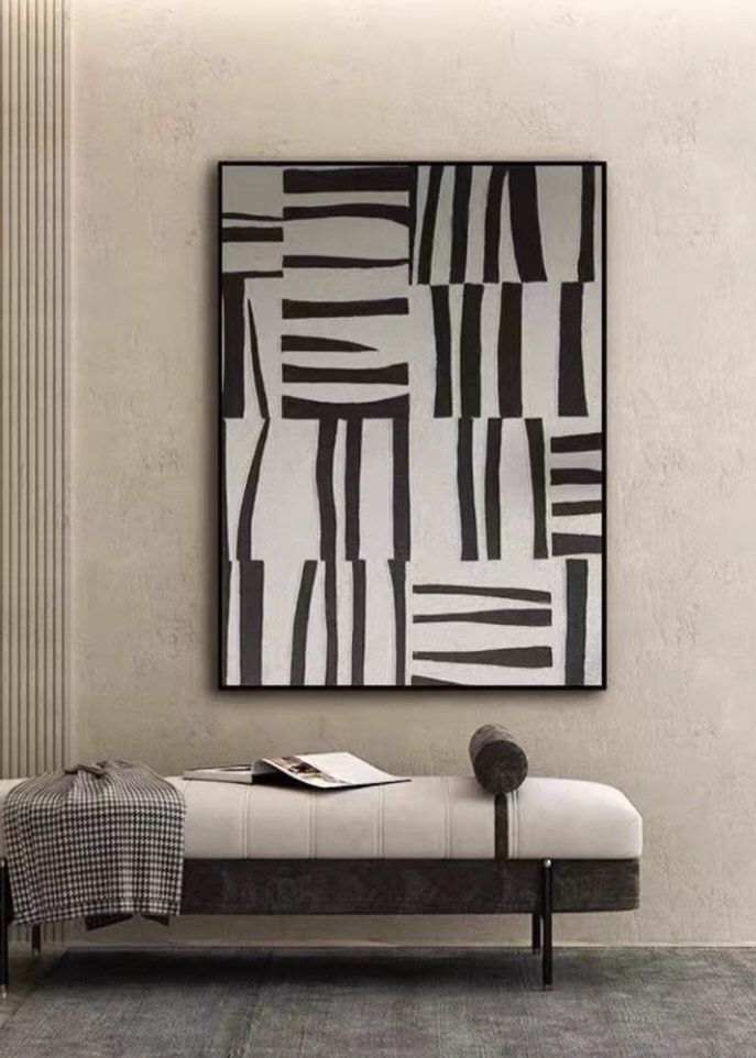 Onlookers Art | Oil Painting | aZeT Abstract Oil painting