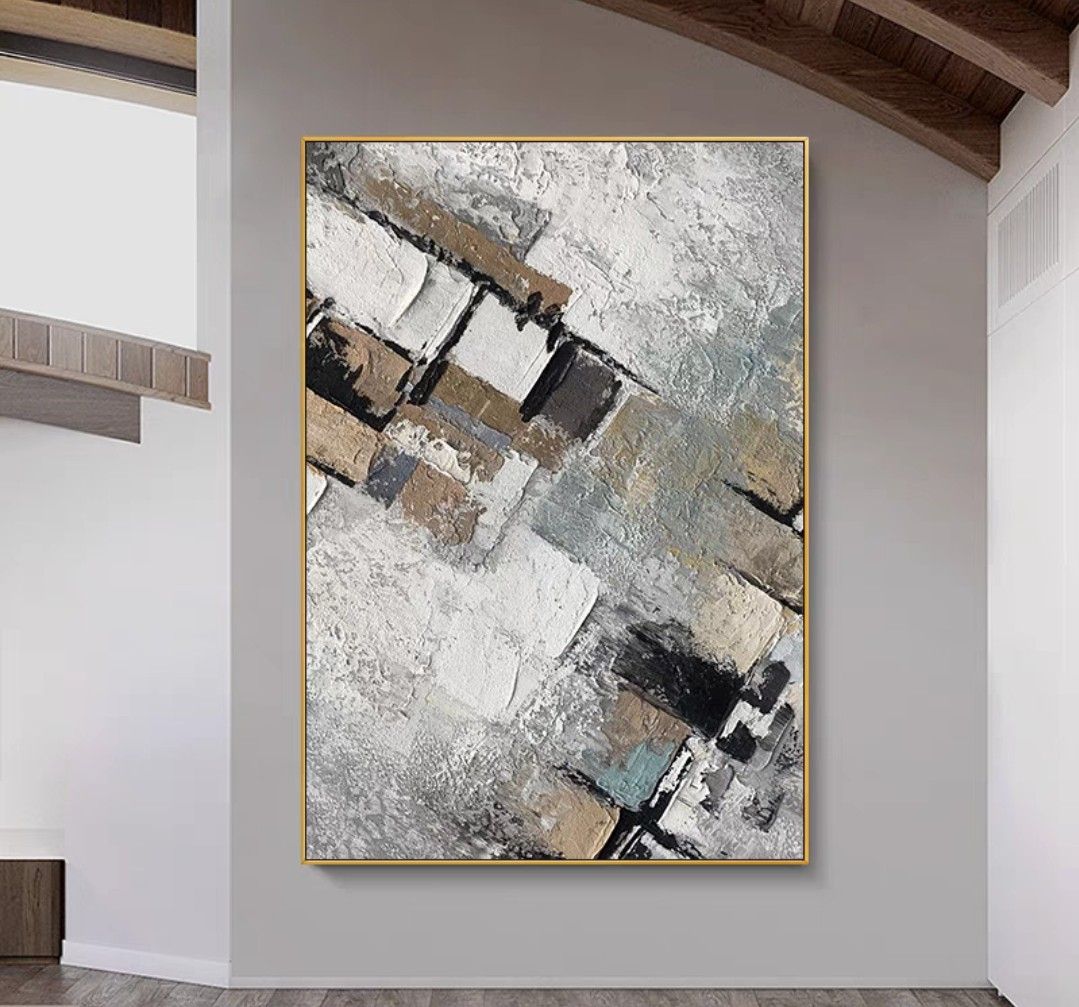 Onlookers Art | Oil Painting | BaiZe Abstract Oil Painting