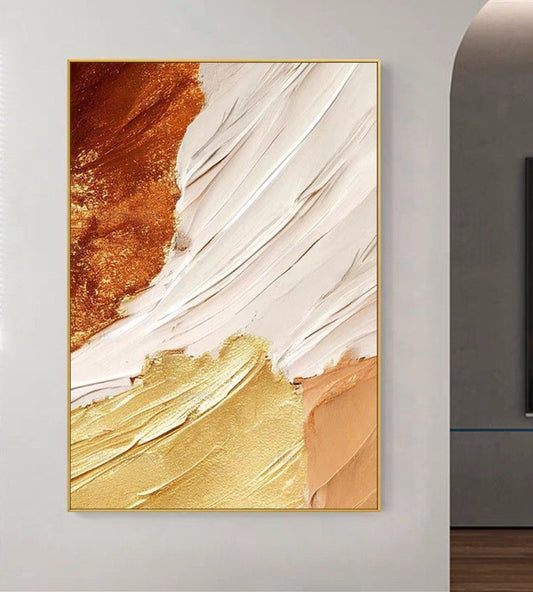 Onlookers Art | Oil Painting | BeSola Abstract Oil Painting