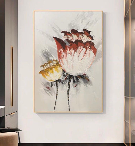 Onlookers Art | Oil Painting | BeLieV Flower Oil Painting