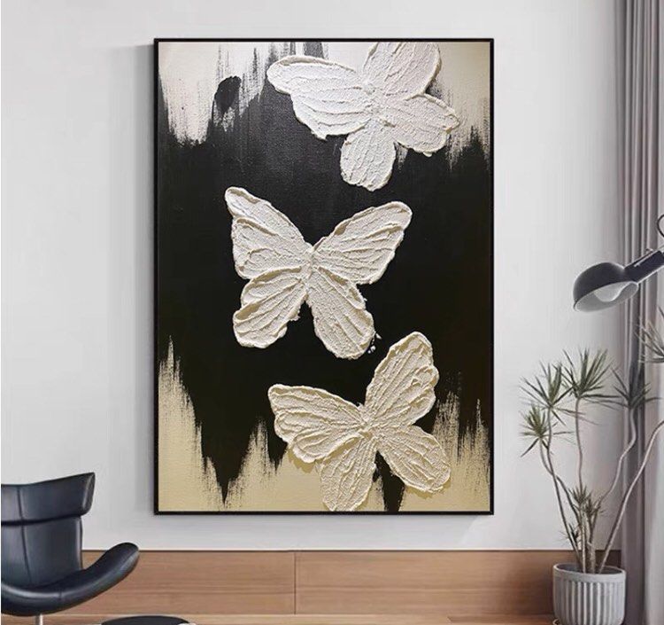 Onlookers Art | Oil Painting | BuTterfLy Oil Painting