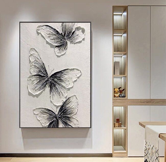 Onlookers Art | Oil Painting | BuTterfLy Oil Painting