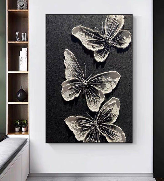 Onlookers Art | Oil Painting | BuTterfLy Oil Painting