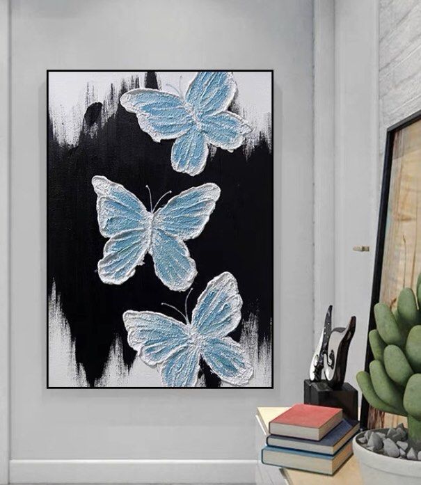 Onlookers Art | Oil Painting | BuTterfLy Oil Painting