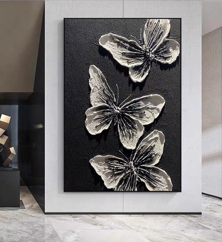 Onlookers Art | Oil Painting | BuTterfLy Oil Painting