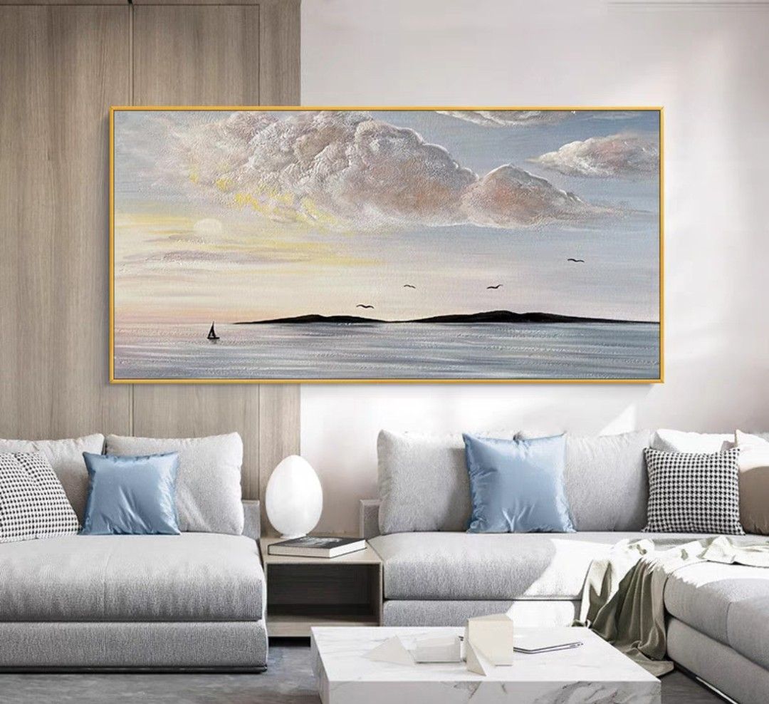 Onlookers Art | Oil Painting | CloudiA Oil Painting