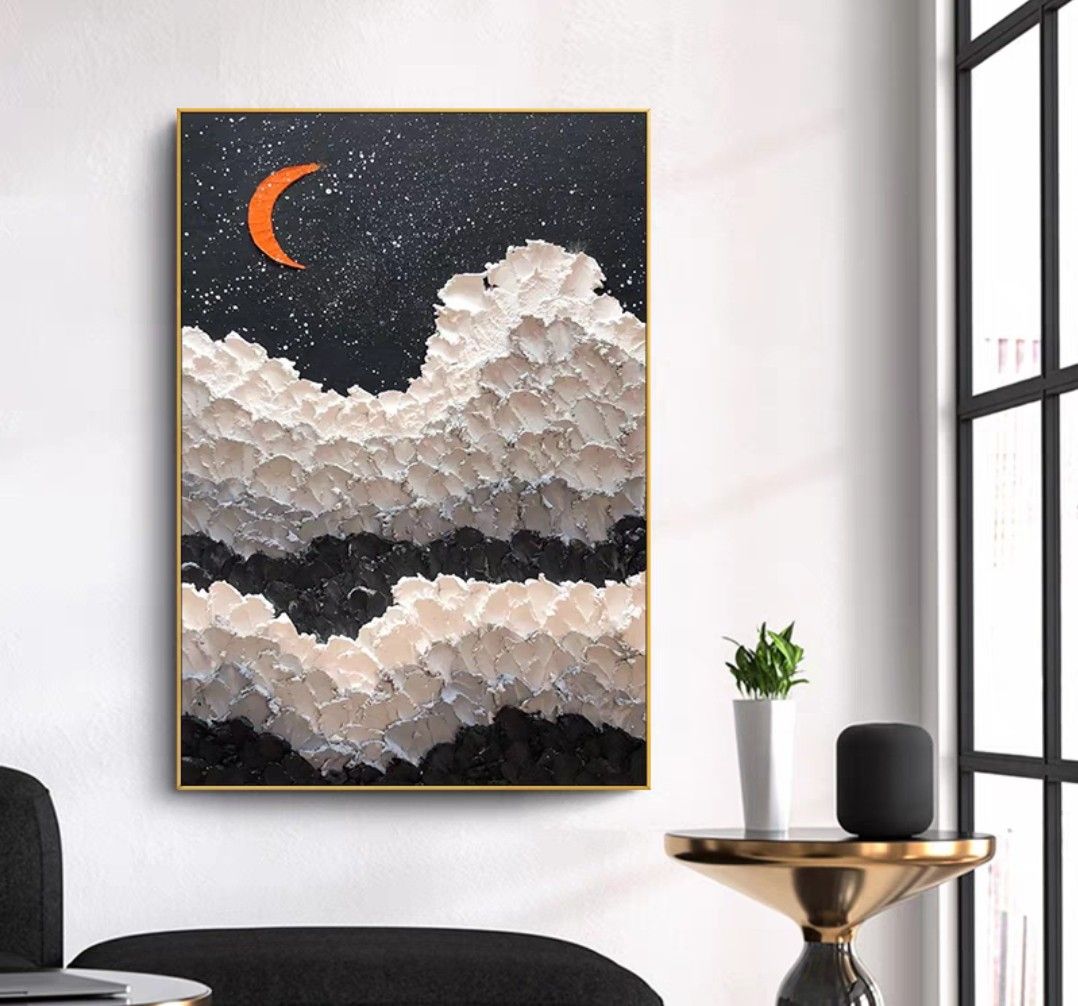 Onlookers Art | Oil Painting | ClouDy MooN Oil Painting