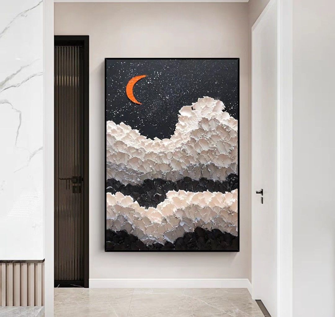 Onlookers Art | Oil Painting | ClouDy MooN Oil Painting