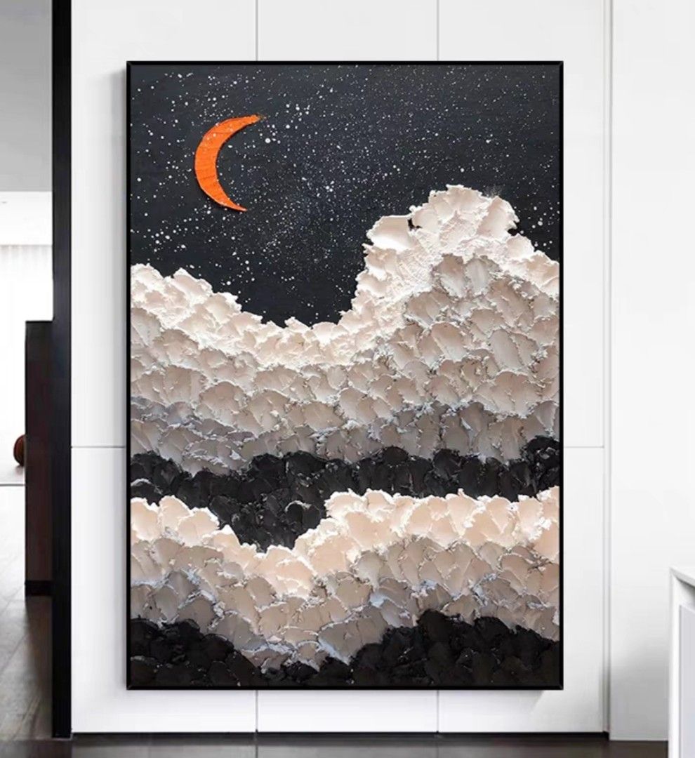 Onlookers Art | Oil Painting | ClouDy MooN Oil Painting