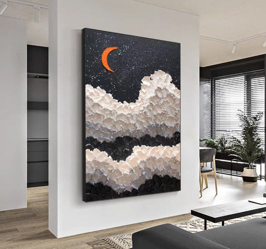 Onlookers Art | Oil Painting | ClouDy MooN Oil Painting