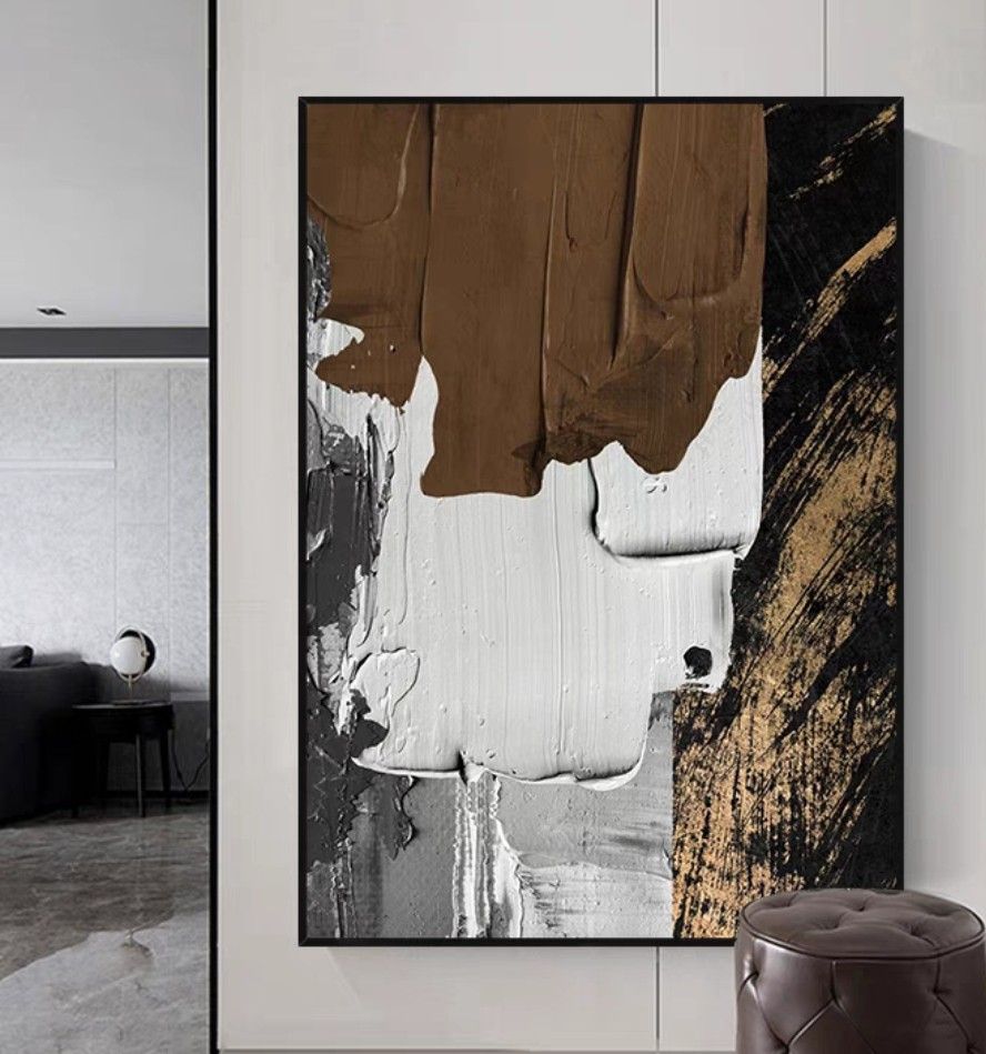 Onlookers Art | Oil Painting | CoCoA Abstract Oil Painting