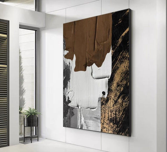 Onlookers Art | Oil Painting | CoCoA Abstract Oil Painting