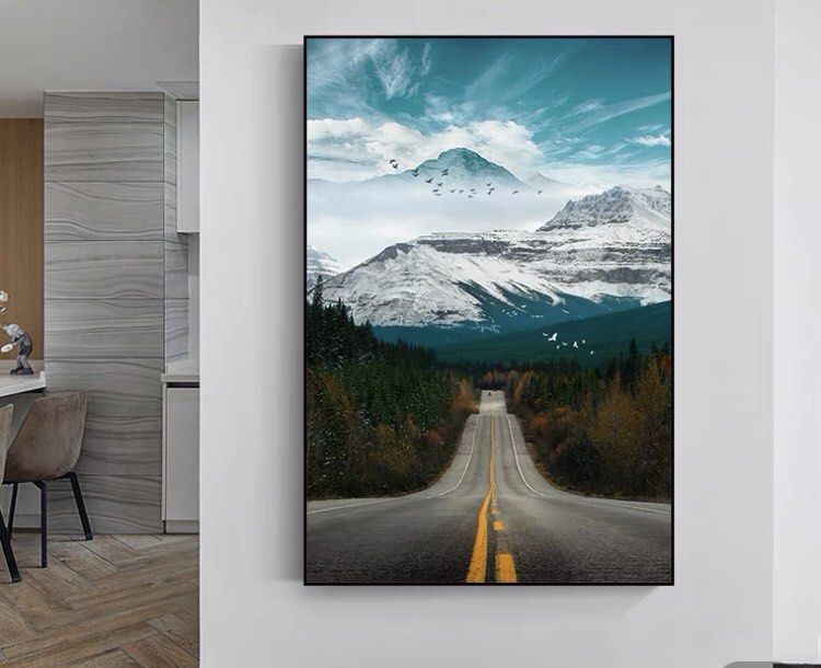 Onlookers Art | Art Painting | cOuNtrY rOada art painting