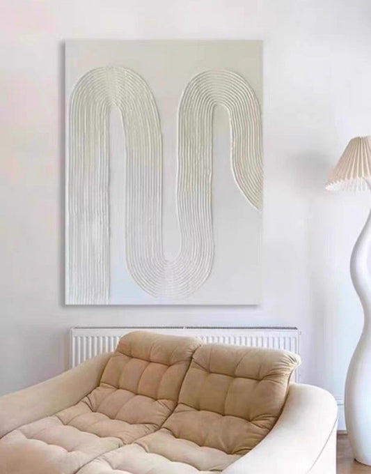 Onlookers Art | Oil Painting | DanALa Abstract Oil Painting