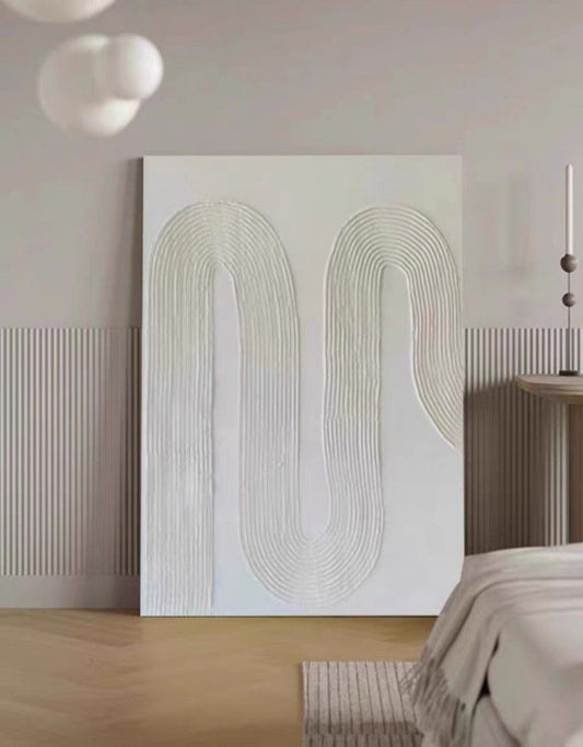 Onlookers Art | Oil Painting | DanALa Abstract Oil Painting