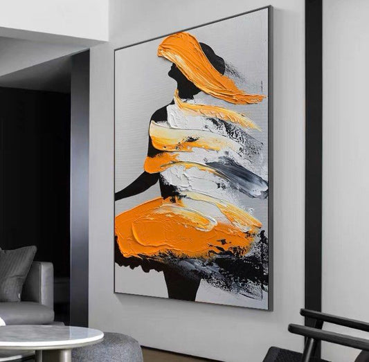 Onlookers Art | Oil Painting | danCeBaY Oil painting