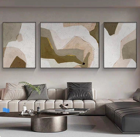 Onlookers Art | Oil Painting | ErnYy Abstract Oil Painting