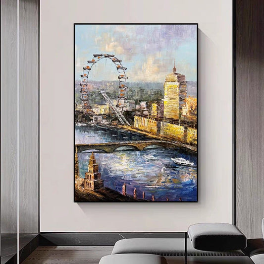 Onlookers Art | Oil Painting | fErrIS Oil Painting