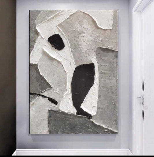 Onlookers Art | Oil Painting | FixA Abstract Oil Painting