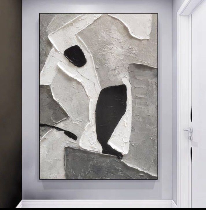 Onlookers Art | Oil Painting | FixA Abstract Oil Painting