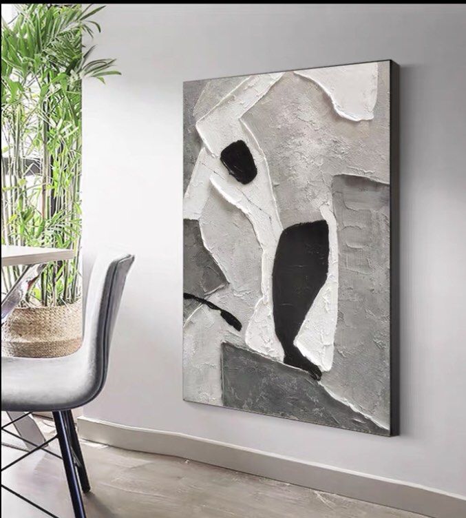 Onlookers Art | Oil Painting | FixA Abstract Oil Painting
