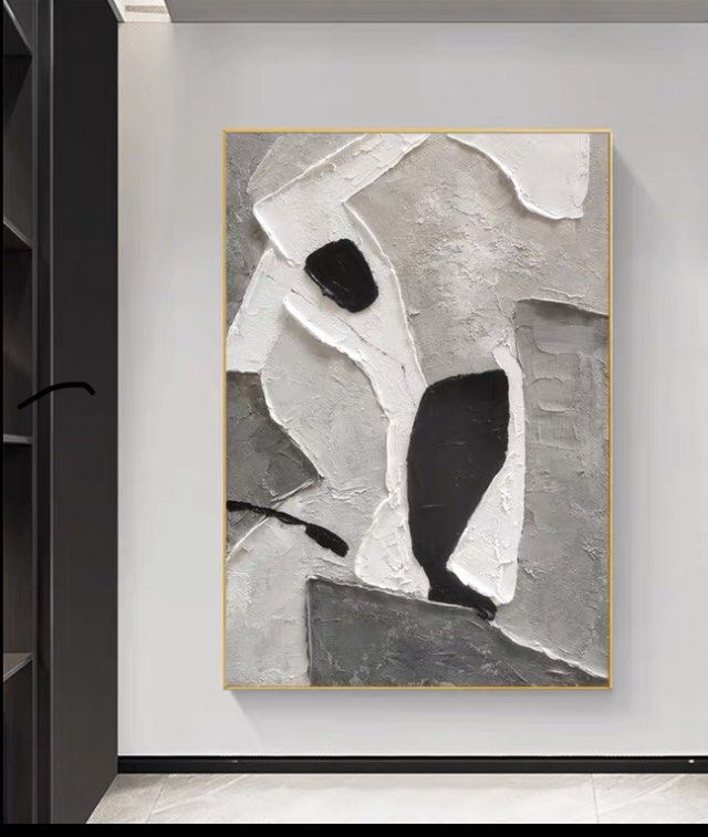 Onlookers Art | Oil Painting | FixA Abstract Oil Painting