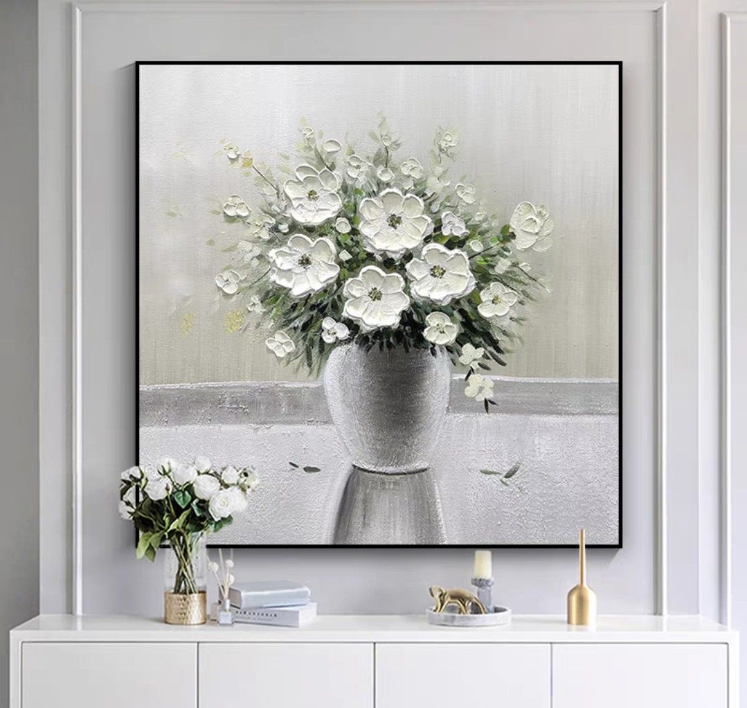Onlookers Art | Oil Painting | FraGrance FLowers Oil Painting