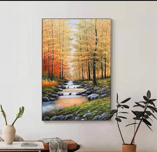 Onlookers Art | Oil Painting | fukoKa Oil painting