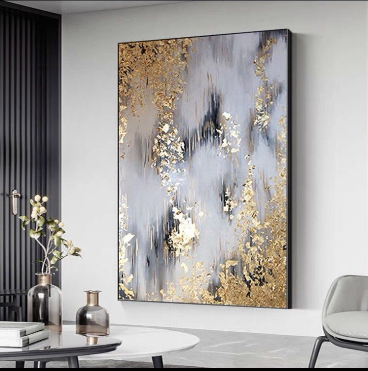 Onlookers Art | Oil Painting | GenYz Abstract Oil Painting