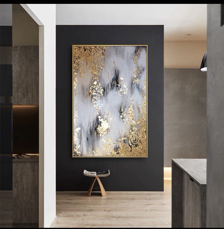 Onlookers Art | Oil Painting | GenYz Abstract Oil Painting