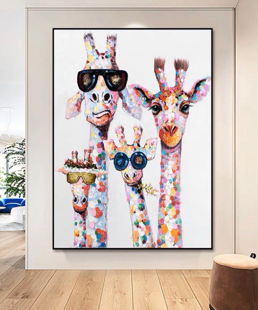 Onlookers Art | Oil Painting | gIRafee Oil painting