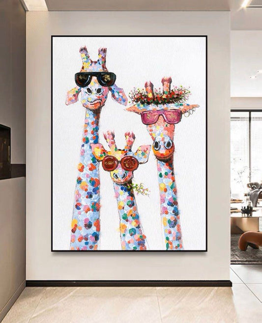 Onlookers Art | Oil Painting | gIRafee Oil painting