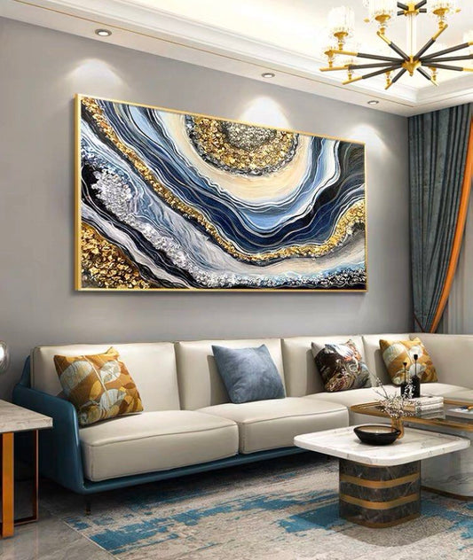 Onlookers Art | Oil Painting | GliStaRs Oil Painting + Crystal