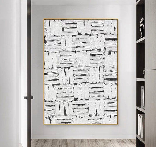 Onlookers Art | Oil Painting | HaNeV Abstract Oil Painting