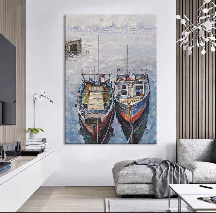Onlookers Art | Oil Painting | HuquaY Oil painting