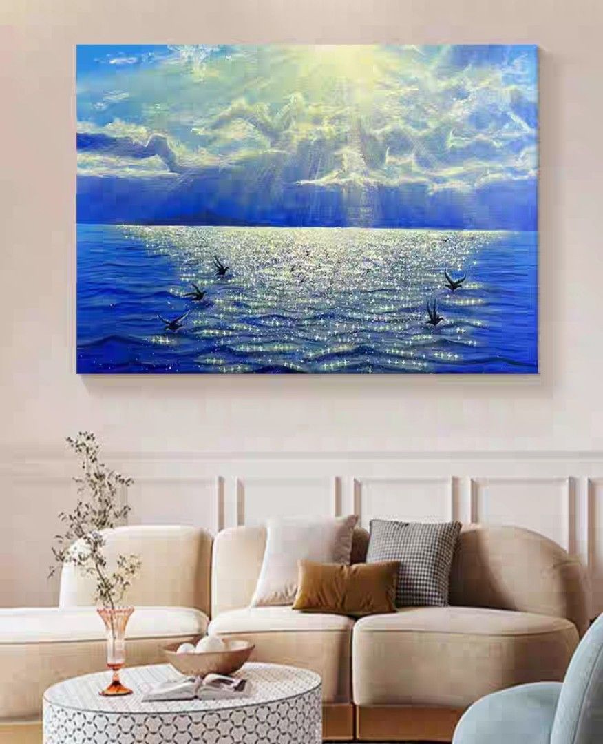 indigo-oil-painting