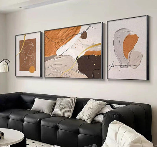 Onlookers Art | Oil Painting | IvO Abstract Oil Painting