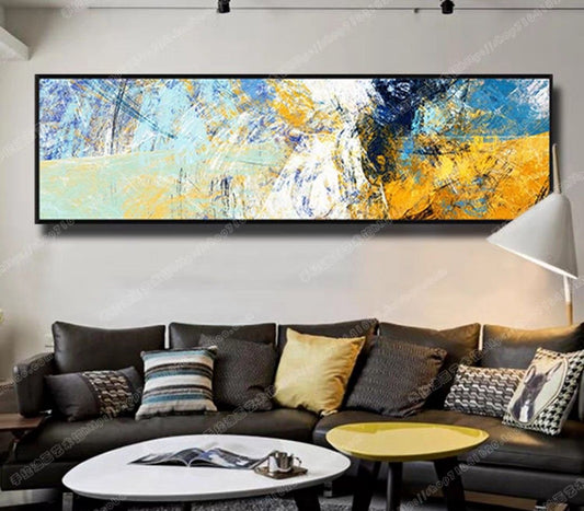 Onlookers Art | Oil Painting | KaRn Abstract Oil Painting