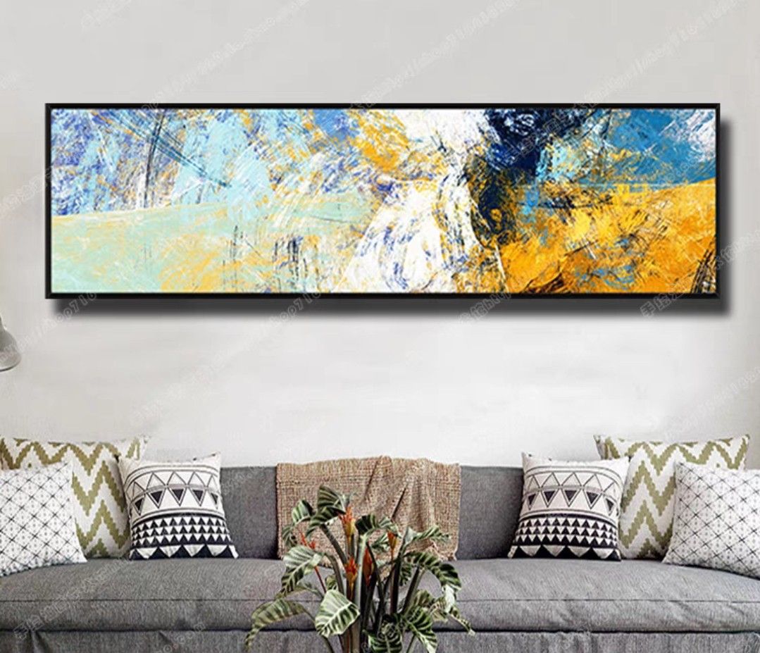 Onlookers Art | Oil Painting | KaRn Abstract Oil Painting