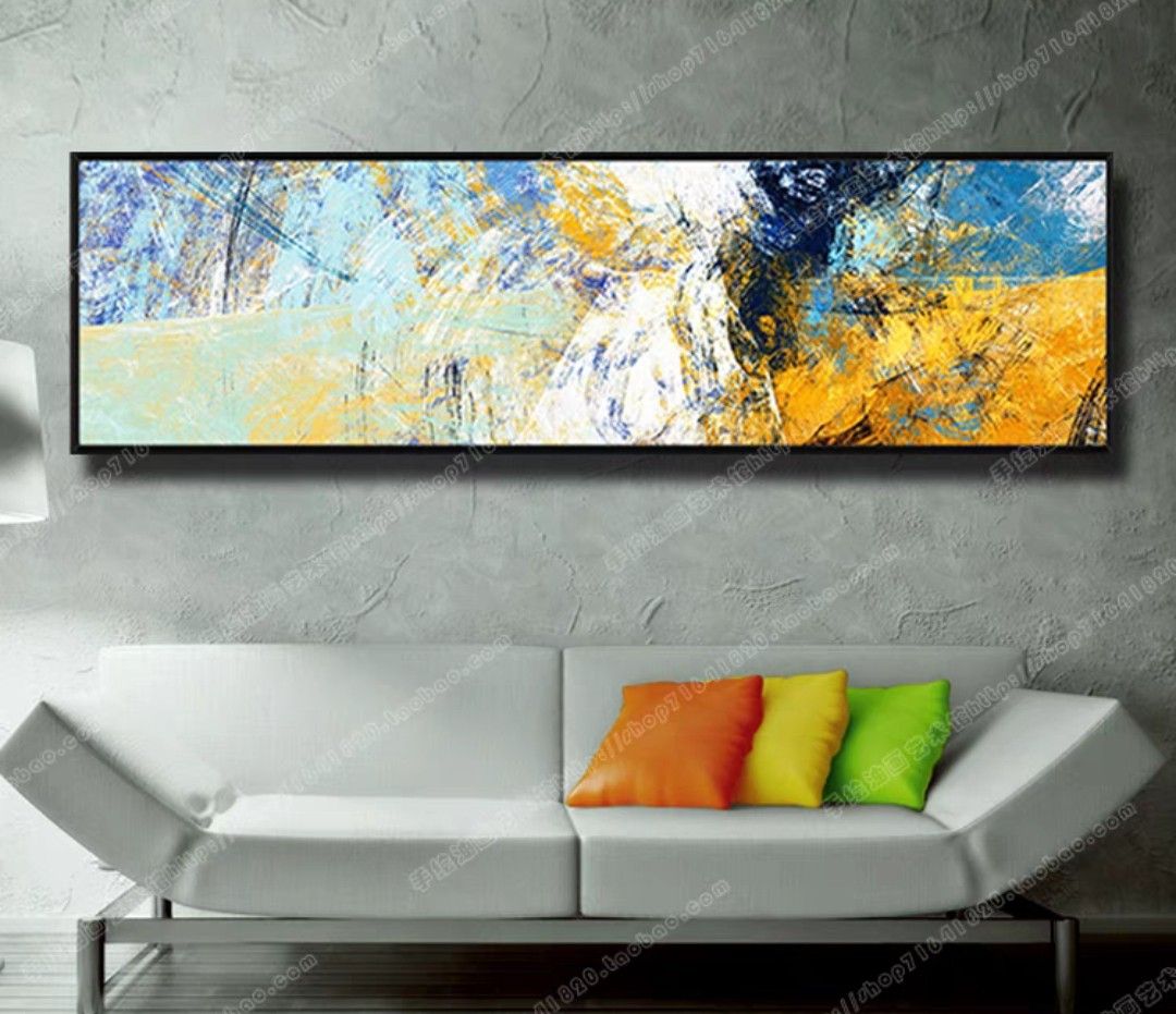 Onlookers Art | Oil Painting | KaRn Abstract Oil Painting